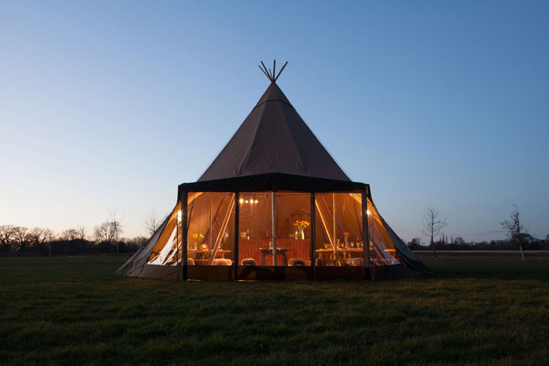 Nordic Tents Luifels & Tenten - Tentipi- Event Tipi accessoires - Buitenzijde
