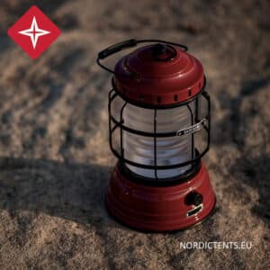 Barebones Forest Lantern Red