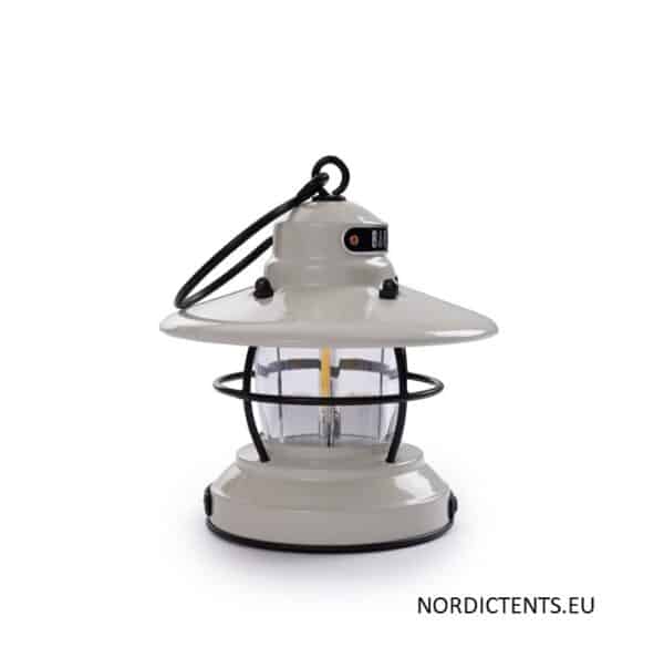 Barebones Mini Edison Lantern Vintage White